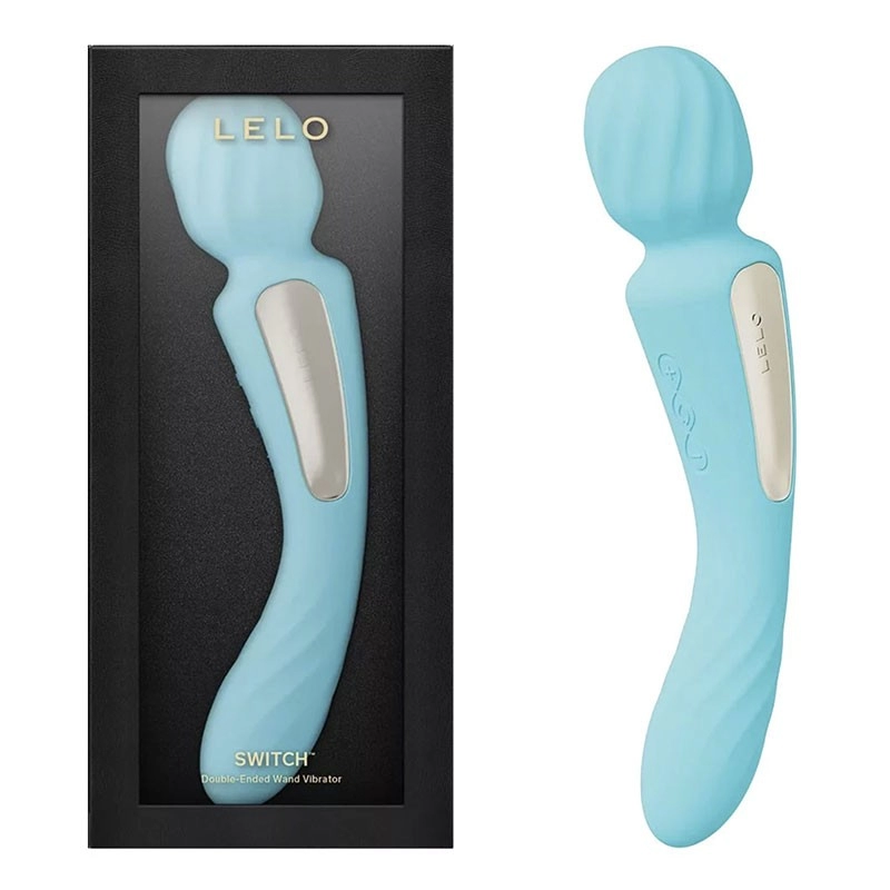 Vibromasseur baguette vibrante - LELO Switch (Türkis)