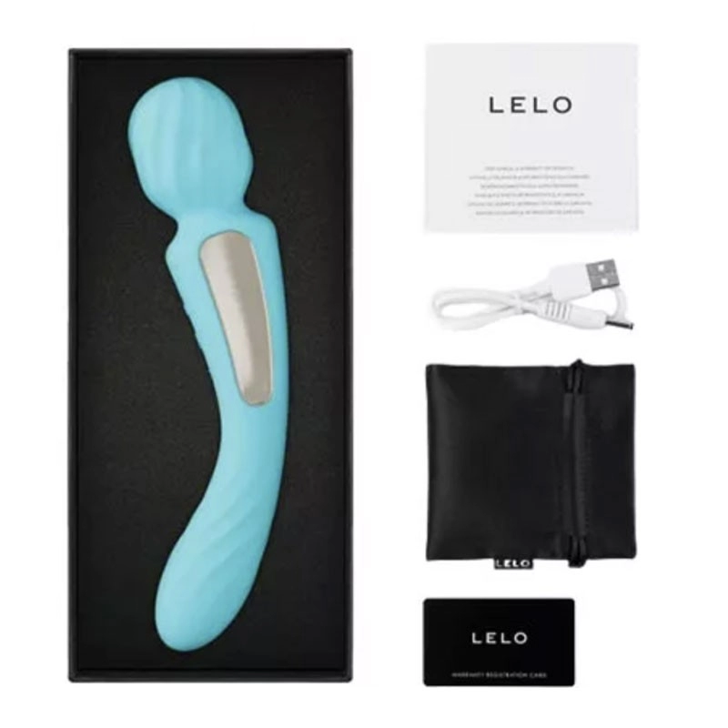 Vibromasseur baguette vibrante - LELO Switch (Türkis)