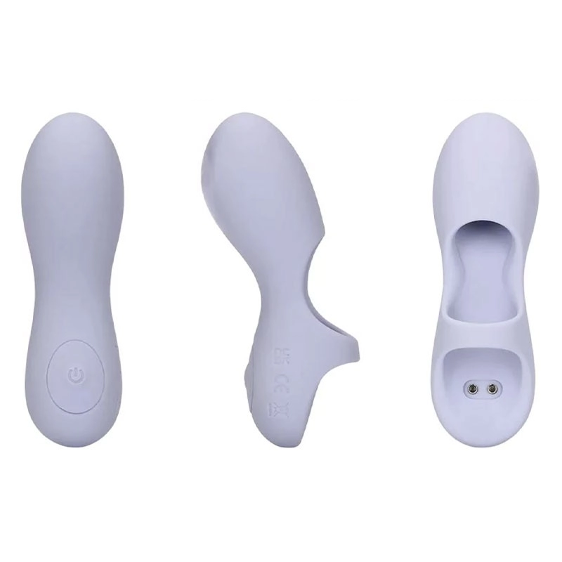 Loveline silicone vibrating finger