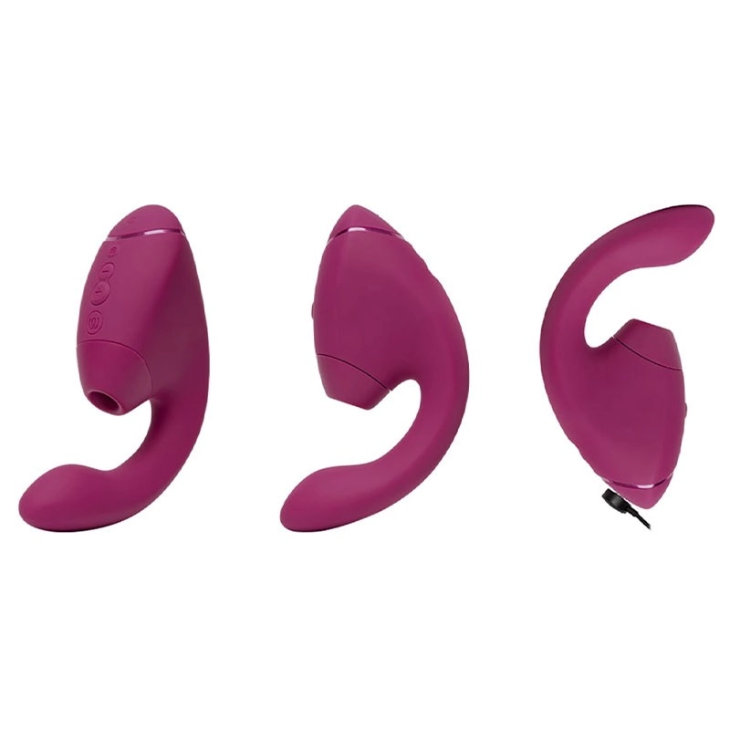 Womanizer NEXT DUO (Dark pink) - Clitoral and vaginal stimulator