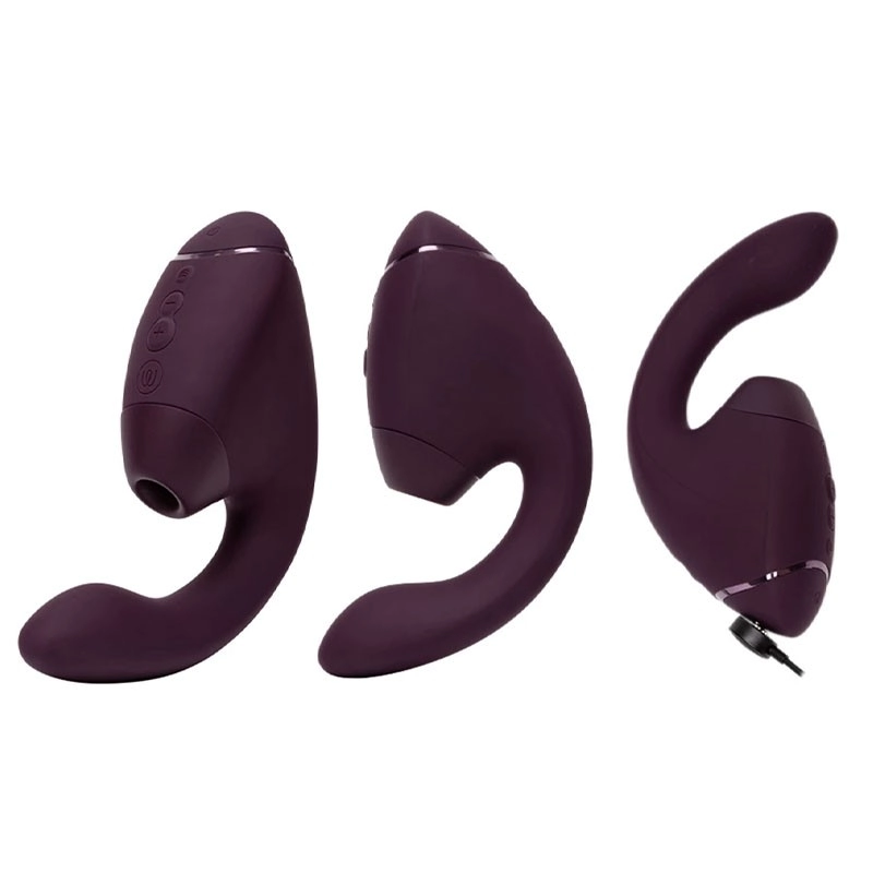 Womanizer NEXT DUO (Dark purple) - Clitoral and vaginal stimulator