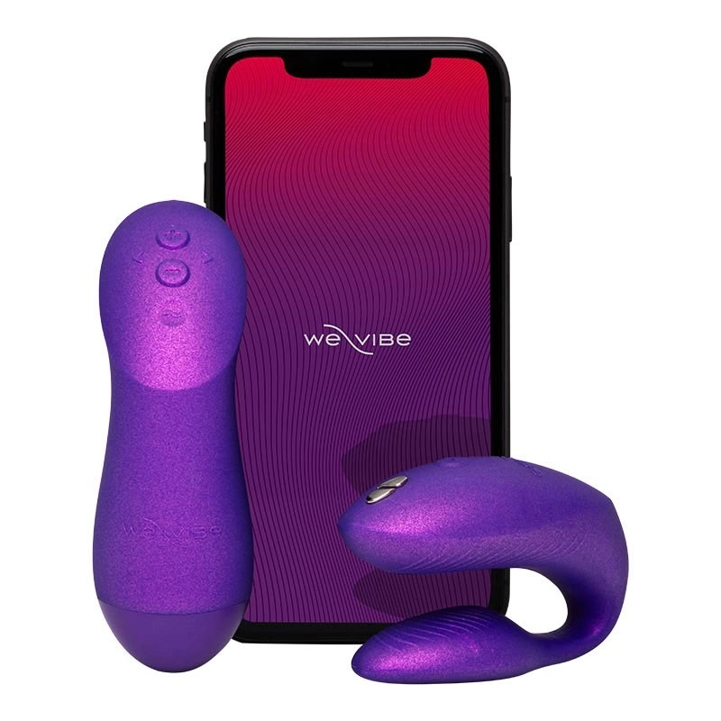 Vibromasseur pour couple - We-Vibe Chorus Pro (Violet)