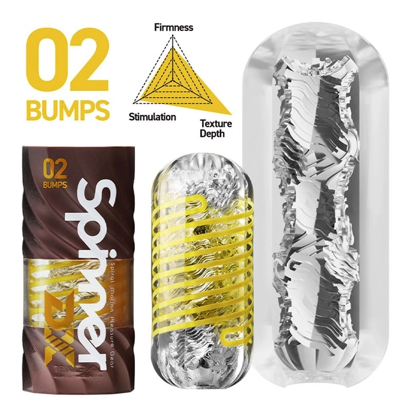 Tenga Spinner DX 02 Bumps Masturbator