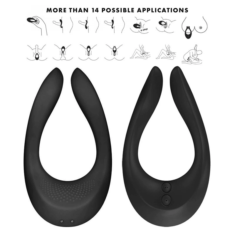 Multifunction vibrator - Satisfyer Endless Joy (Black)