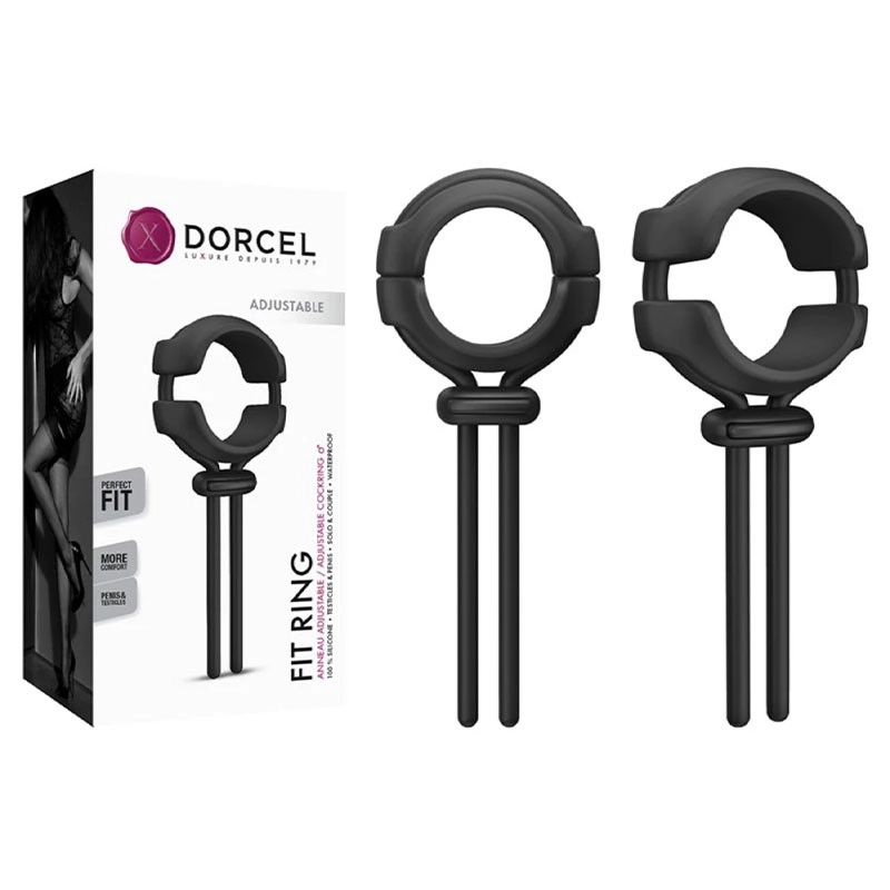 Adjustable silicone cock ring - Dorcel Fit Ring