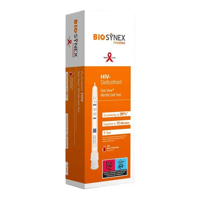 Home AIDS test - Biosynex HIV Home Test