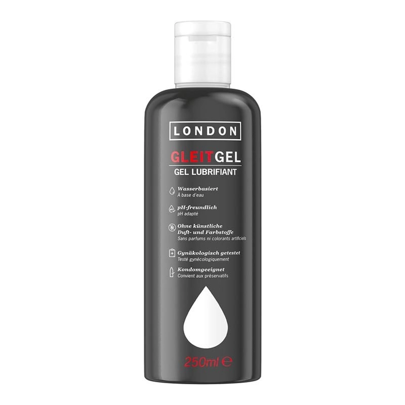 Durex London Gleitgel – 250 ml (auf Wasserbasis)