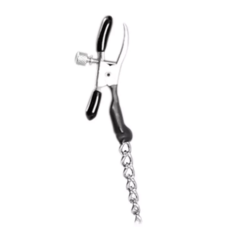 Pinze per capezzoli con catenella Fetish Fantasy Alligator