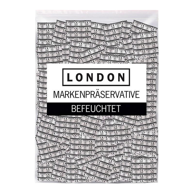 Durex London Q600 Lubrifié (100 Préservatifs)