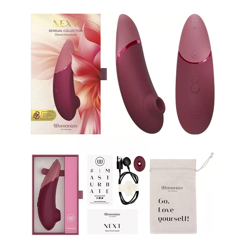 Clitoral stimulator Bordeaux - Womanizer Next