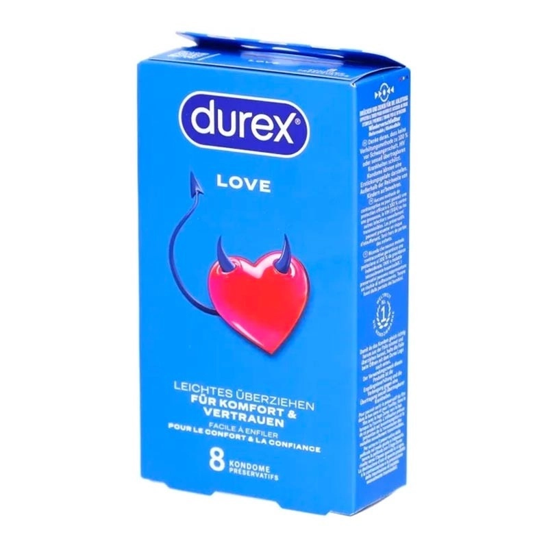 Préservatifs Durex Love (8 Préservatifs)