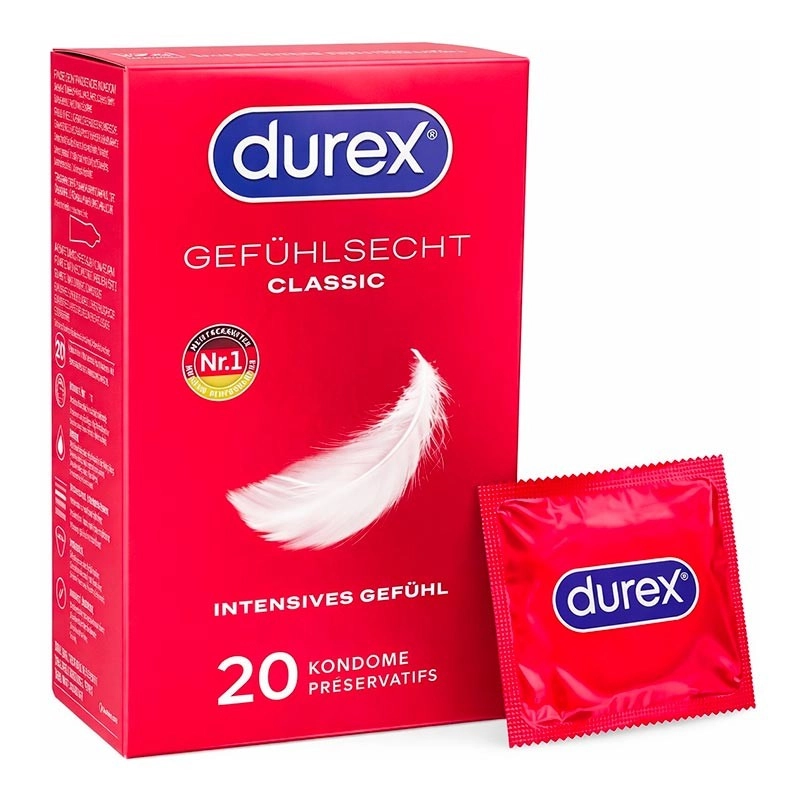 Durex Feeling Classic (20 Condoms)