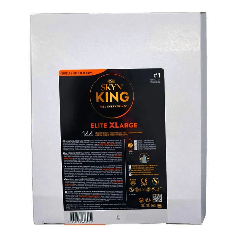 Manix Skyn King Size Large sans latex - 144 préservatifs