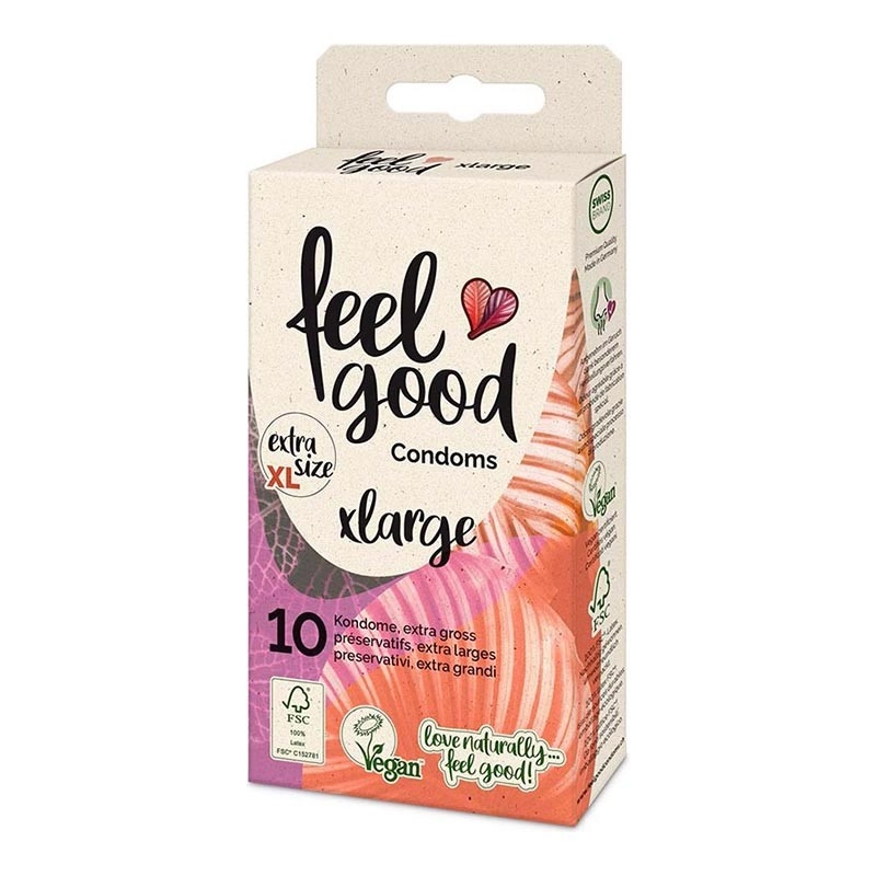 Large Kondome Vegan (10 Kondome) - Feelgood