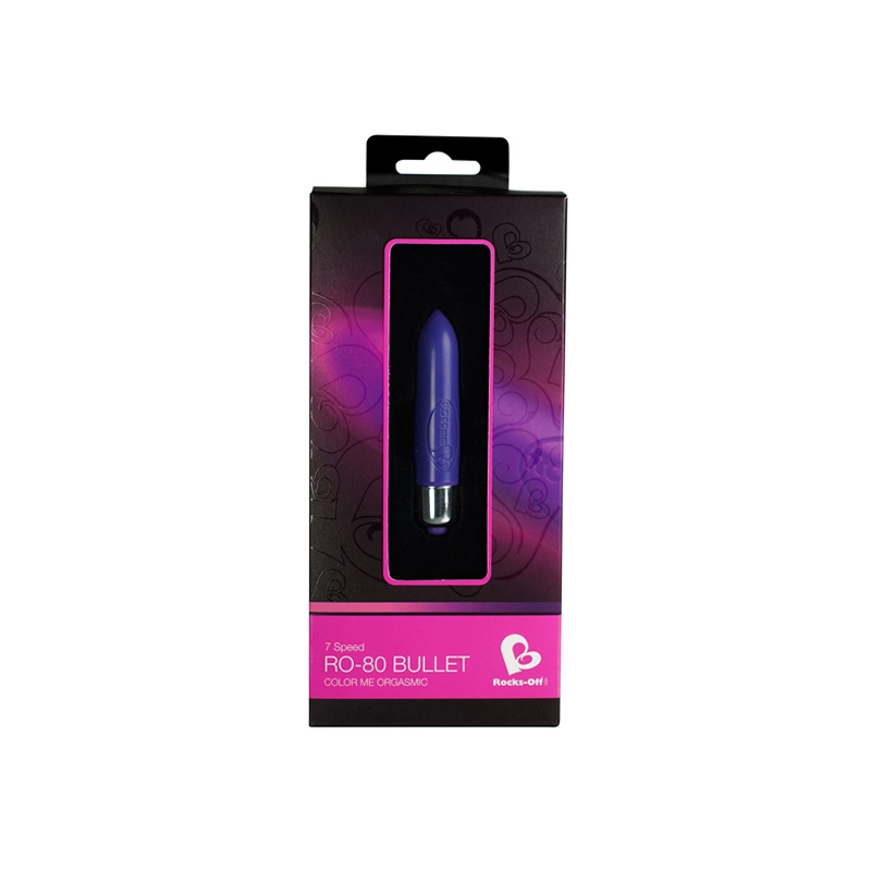 Mini Pocket vibrator color changing - Rocks-Off - RO-80mm 7 speed