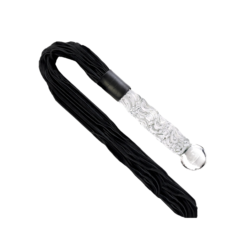 Glass Dildo with BDSM Whip - Icicles 38
