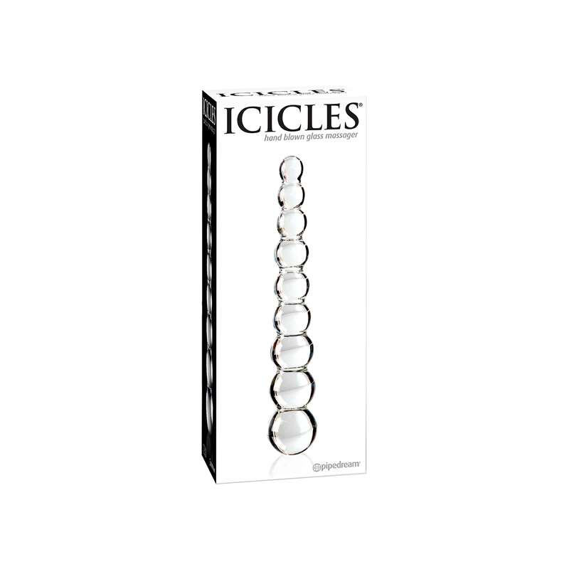 Anal Dildo aus Glas ICICLES N° 2