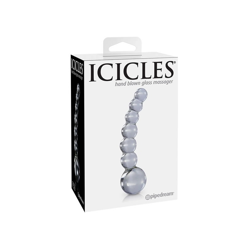 Analkette aus Glas - Icicles No. 66