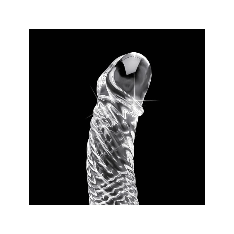 Realistic glass dildo - Icicles No. 61