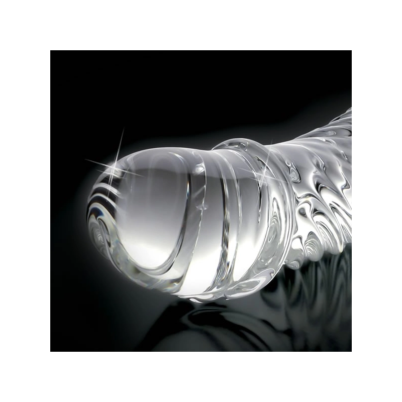 Realistic glass dildo - Icicles No. 61