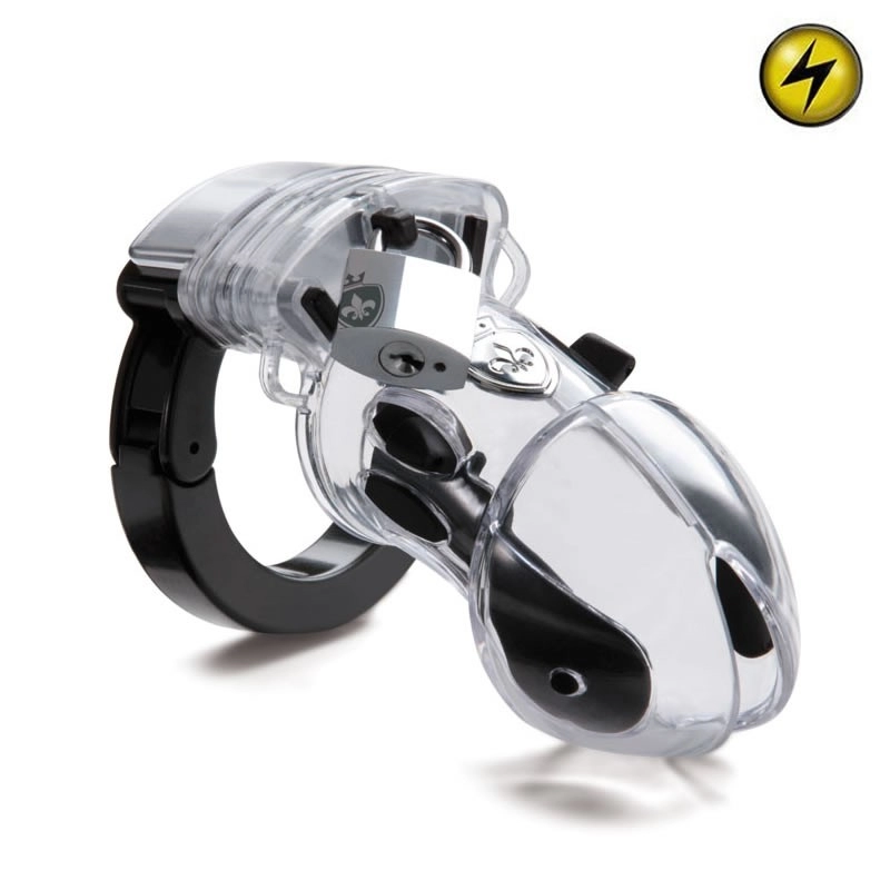 Gabbia di castità Public Enemy No 1 Clear - Mystim