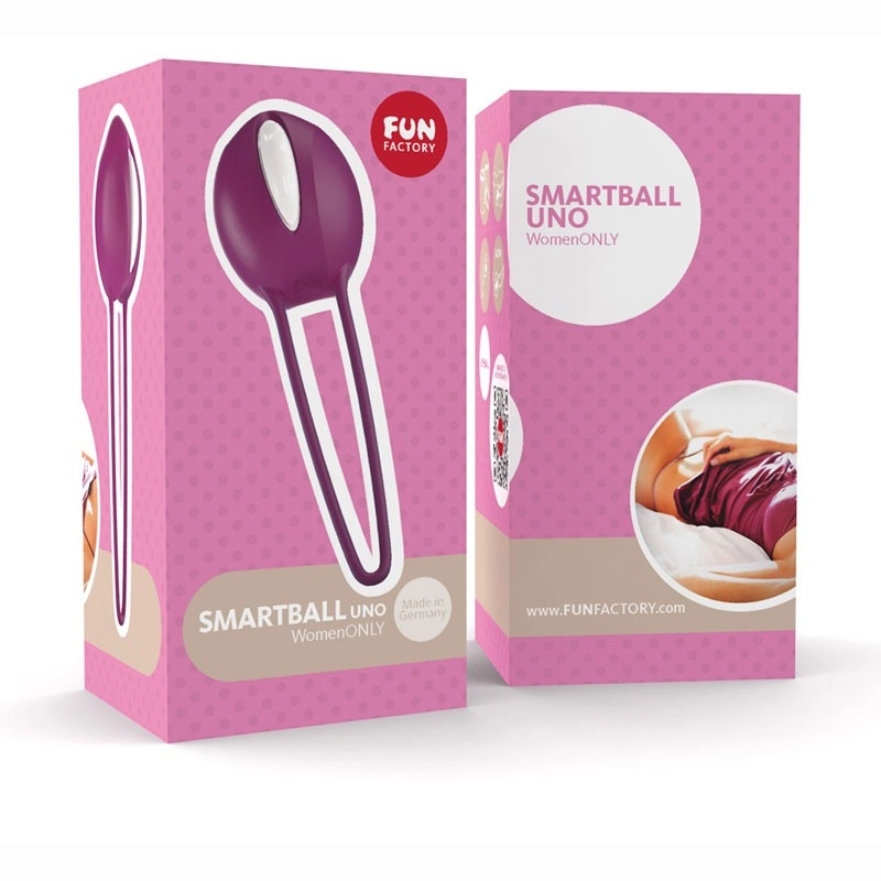 Smartballs Uno Grape and white - Fun Factory