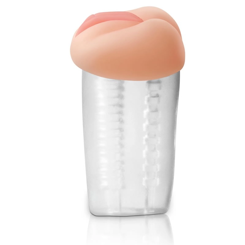 Clear masturbator See-Thru Stroker - Pipedream