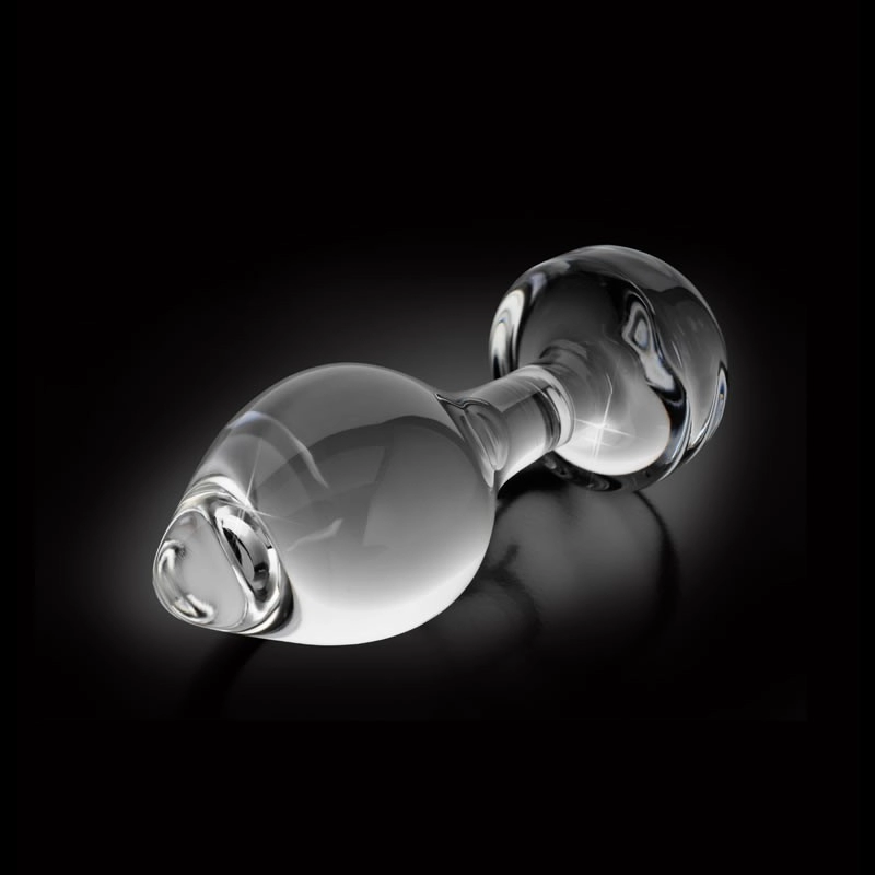 Analplug aus Glas - Icicles No. 44