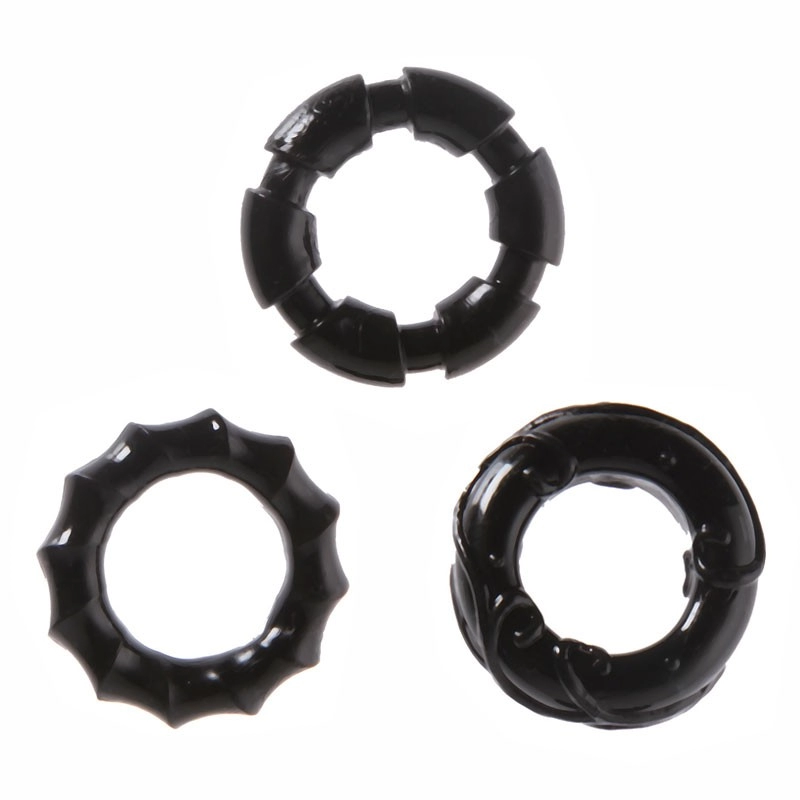 Cockring Set estensibile 3 pz. – Malesation