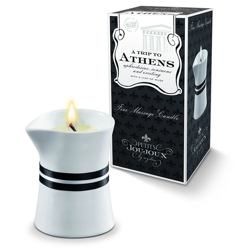 Bougie de massage Athens aphrodisiac  - Petits Joujoux