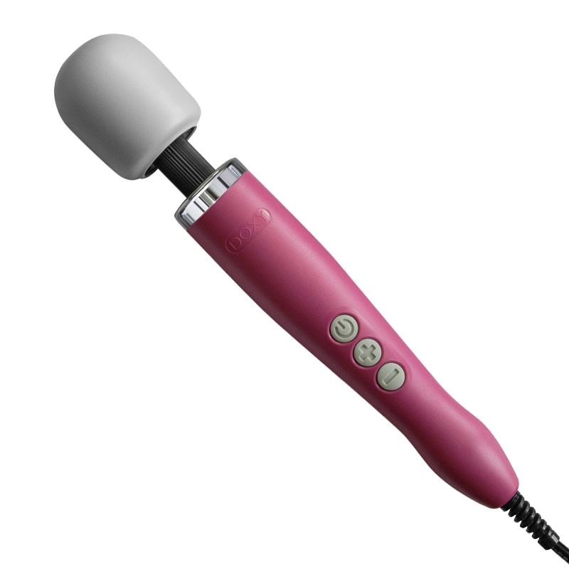 Vibromasseur baguette ultra puissant – Doxy Wand Massager Rose