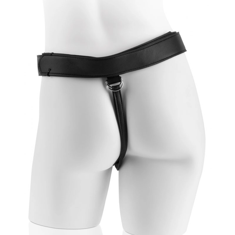 Gode Ceinture réaliste brun 20cm – King Cock 8