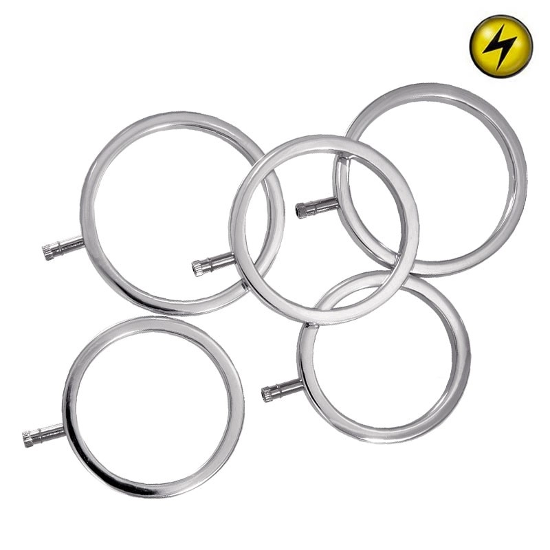 Cockring di metallo E-Stim - ElectraStim