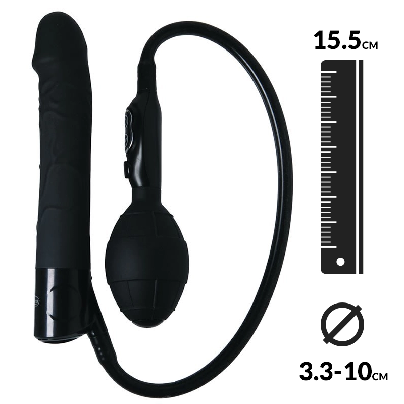 Aufblasbarer realistischer Vibrator - Magical Boy