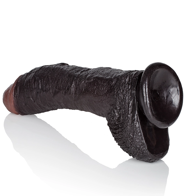 Realistischer schwarzer Dildo mit Saugglocke Sean Michael – California Exotics