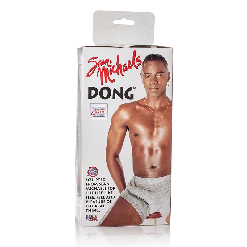 Realistischer schwarzer Dildo mit Saugglocke Sean Michael – California Exotics