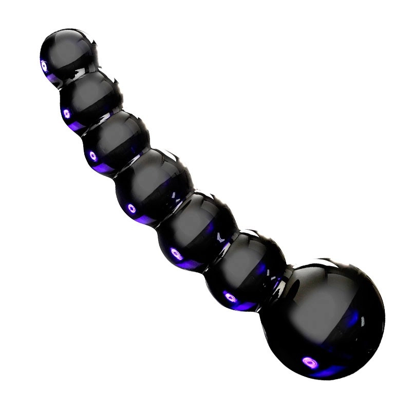 Palline anali di vetro Nero – Icicles N°66