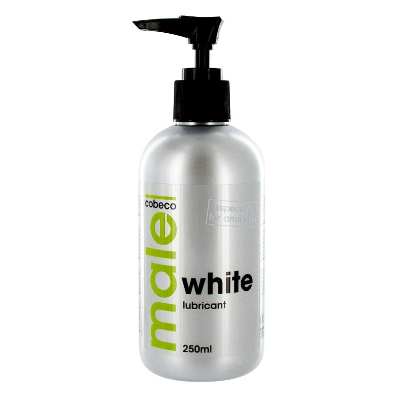 Lubrifiant anal blanc 250ml - Male