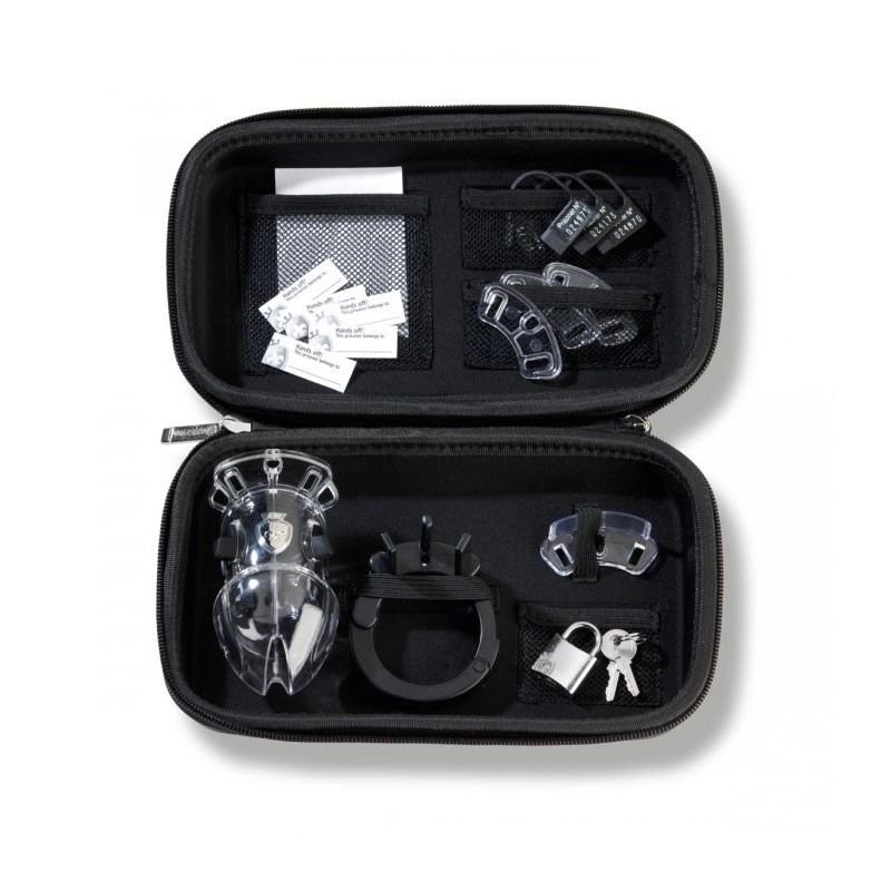 Gabbia di castità Public Enemy No 1 Silver - Mystim