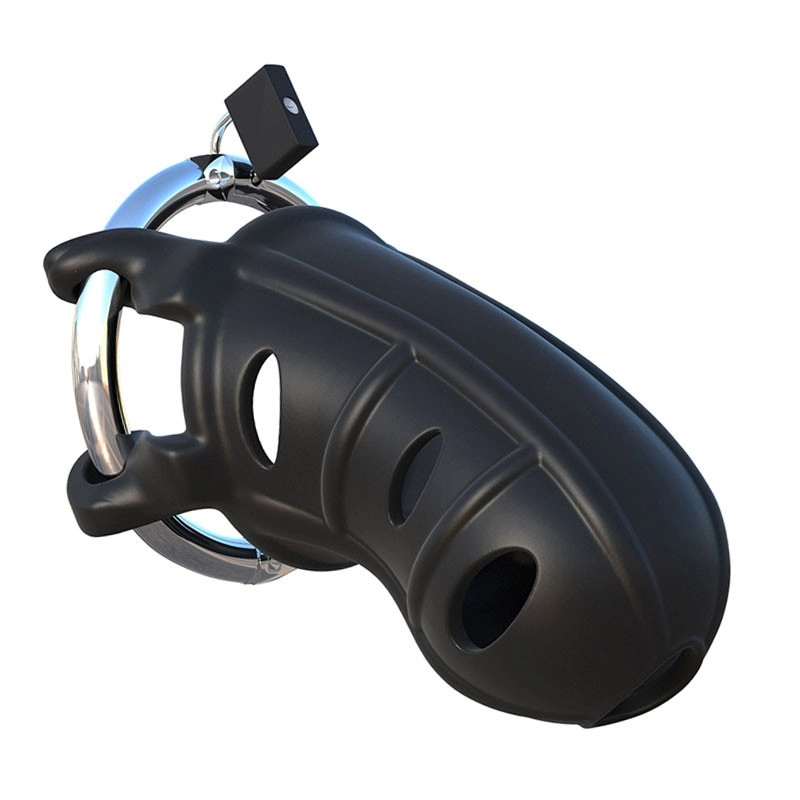 Silikon Peniskäfig Hardcore Silicone Cock Block - Pipedream