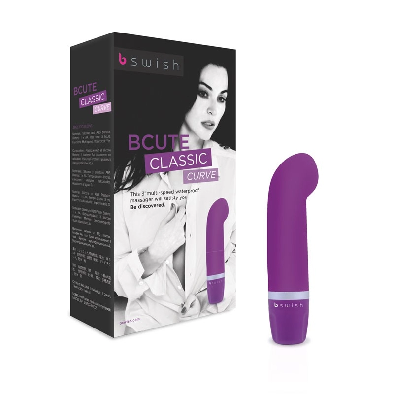 G-Punkt Vibrator bcute Classic Curve Violet - B Swish