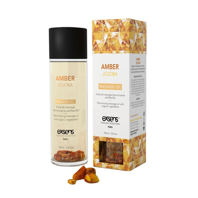 Exsens Huile de massage Bio - Amber Jojoba