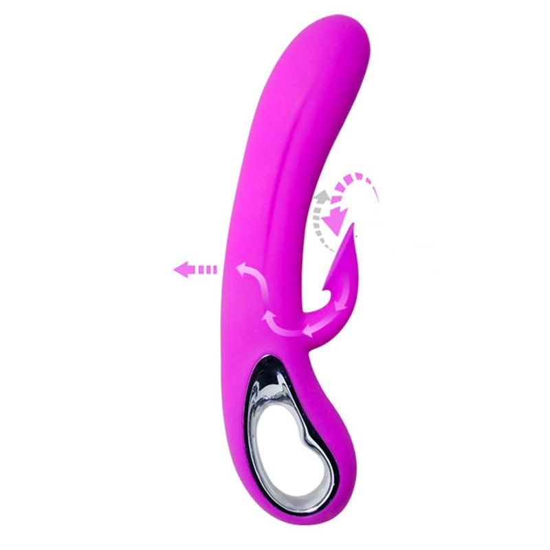 Vibrator with clitoral sucker fonction - Romance Massage